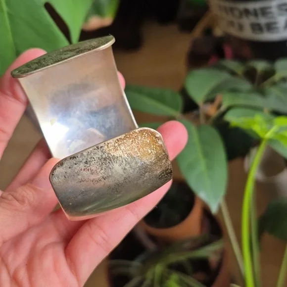 Orville Tsinnie Navajo Style Cuff Bracelate Adjustable - Picture 4 of 15